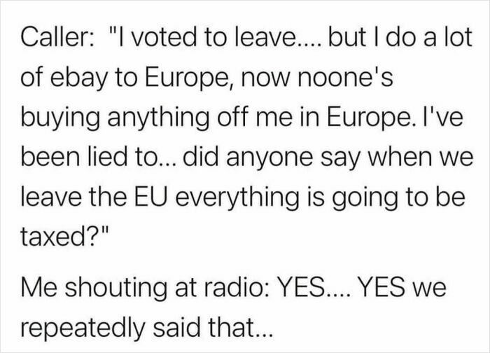 Shockingly, Brexit Led to Less Trade With the UK. Who Knew?