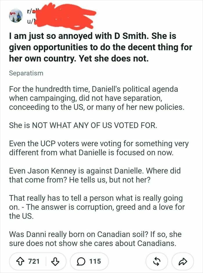 "I Voted Separatist, Now The Separatists Want to Separate. Wait, What?"