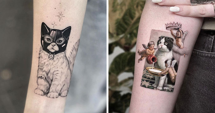 Wait, They Actually Tattooed Their Pets? 37 Awesome Cat & Dog Tattoos That Make Us Go ‘Aww!’