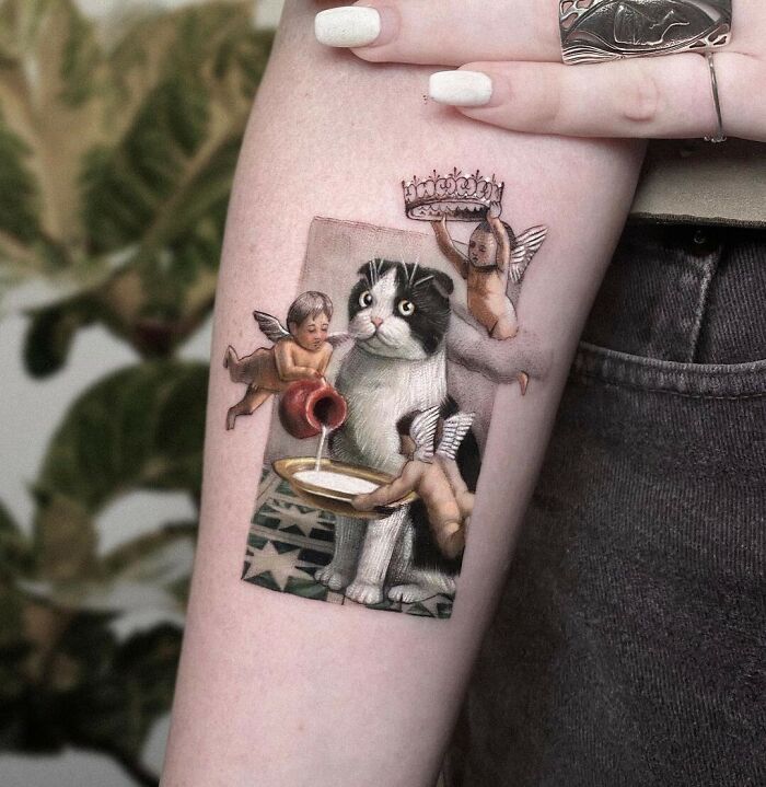 Wait, They Actually Tattooed Their Pets? 37 Awesome Cat & Dog Tattoos That Make Us Go 'Aww!'