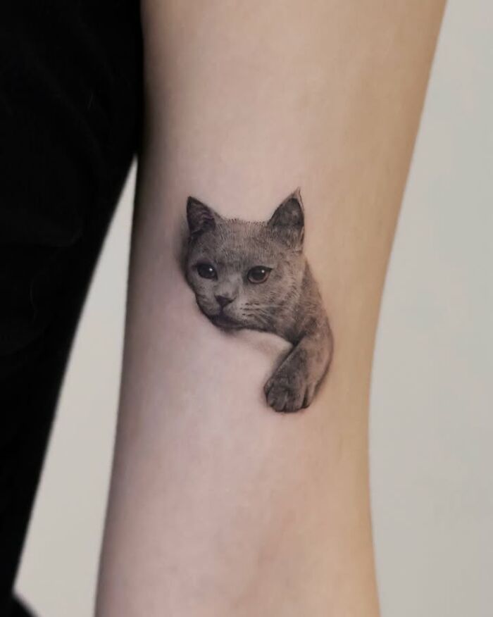 Wait, They Actually Tattooed Their Pets? 37 Awesome Cat & Dog Tattoos That Make Us Go 'Aww!'