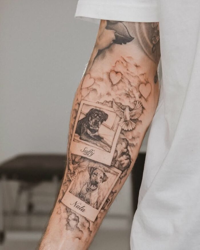 Wait, They Actually Tattooed Their Pets? 37 Awesome Cat & Dog Tattoos That Make Us Go 'Aww!'