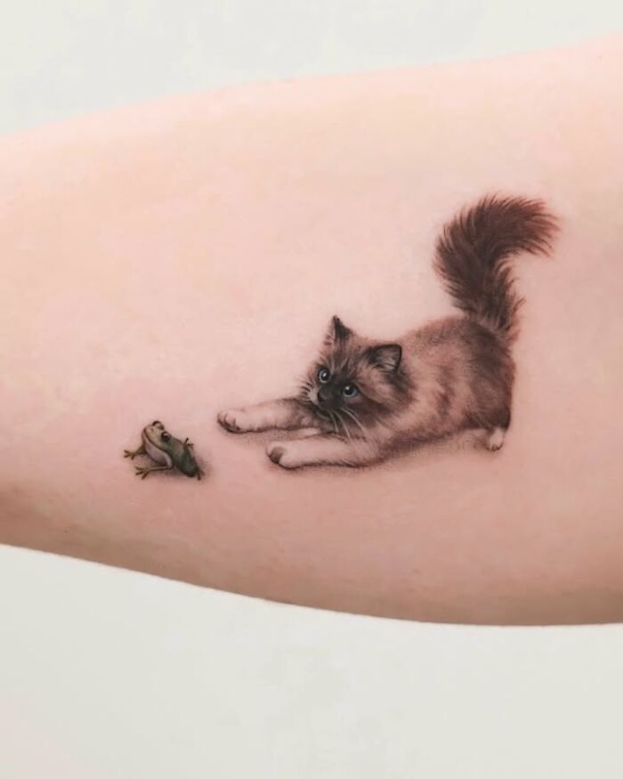 Wait, They Actually Tattooed Their Pets? 37 Awesome Cat & Dog Tattoos That Make Us Go 'Aww!'