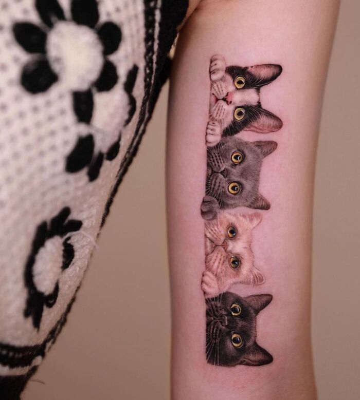 Wait, They Actually Tattooed Their Pets? 37 Awesome Cat & Dog Tattoos That Make Us Go 'Aww!'