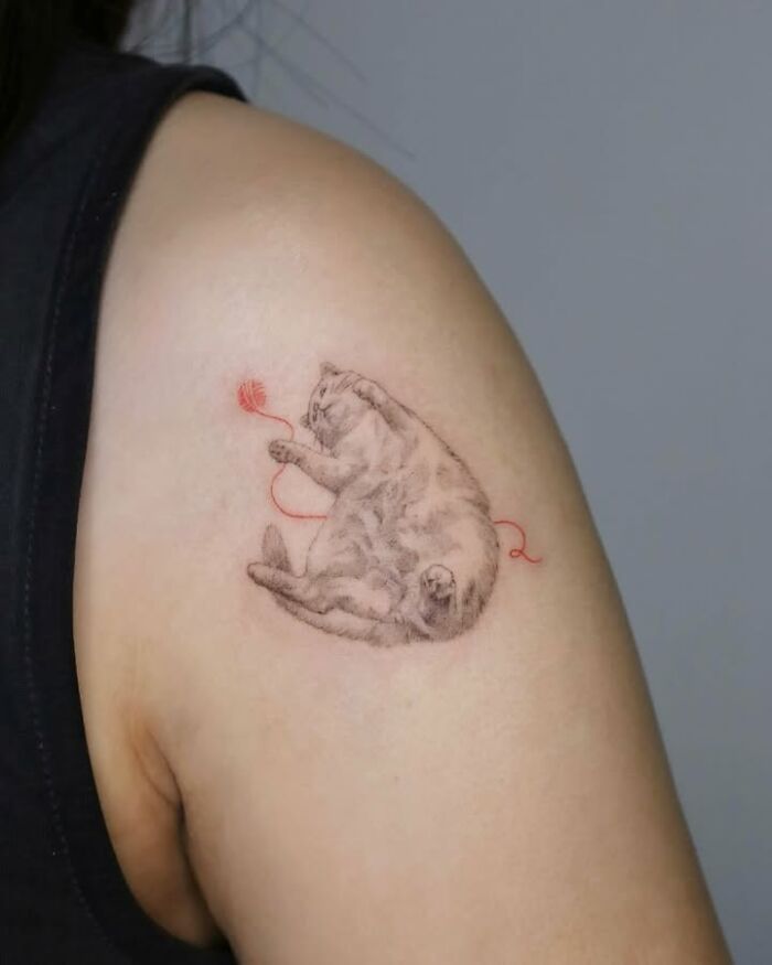 Wait, They Actually Tattooed Their Pets? 37 Awesome Cat & Dog Tattoos That Make Us Go 'Aww!'