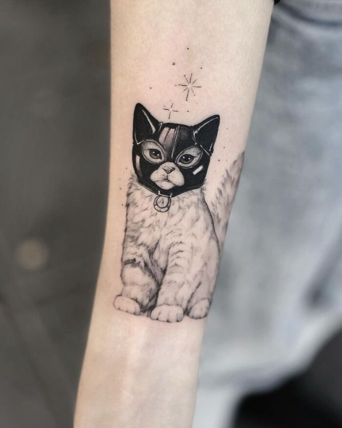 Wait, They Actually Tattooed Their Pets? 37 Awesome Cat & Dog Tattoos That Make Us Go 'Aww!'
