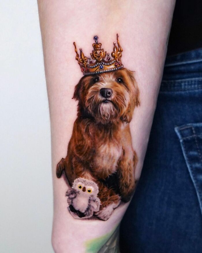 Wait, They Actually Tattooed Their Pets? 37 Awesome Cat & Dog Tattoos That Make Us Go 'Aww!'
