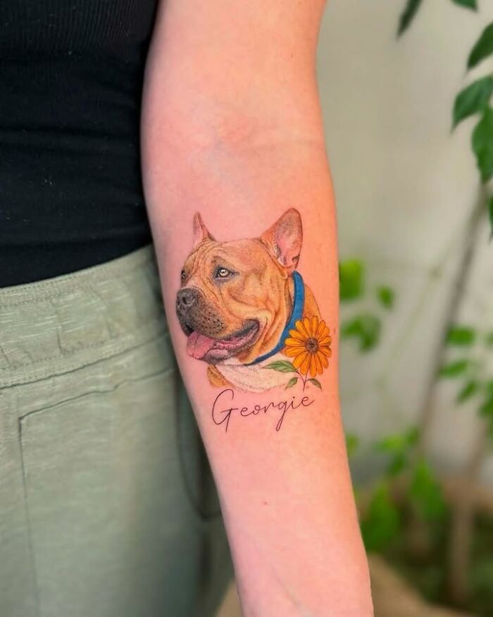 Wait, They Actually Tattooed Their Pets? 37 Awesome Cat & Dog Tattoos That Make Us Go 'Aww!'
