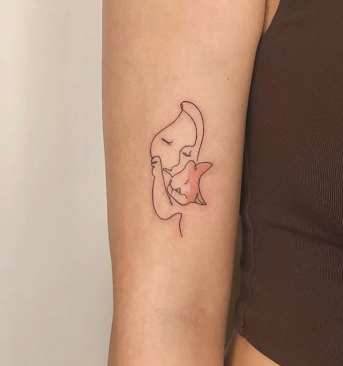 Wait, They Actually Tattooed Their Pets? 37 Awesome Cat & Dog Tattoos That Make Us Go 'Aww!'