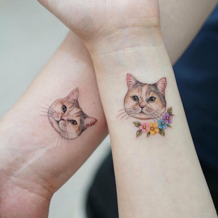 Wait, They Actually Tattooed Their Pets? 37 Awesome Cat & Dog Tattoos That Make Us Go 'Aww!'