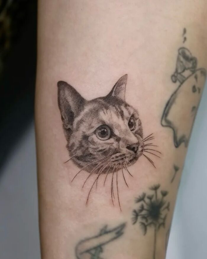 Wait, They Actually Tattooed Their Pets? 37 Awesome Cat & Dog Tattoos That Make Us Go 'Aww!'