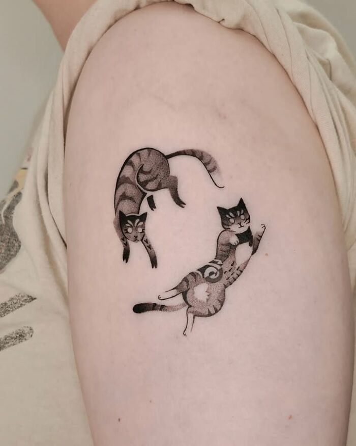 Wait, They Actually Tattooed Their Pets? 37 Awesome Cat & Dog Tattoos That Make Us Go 'Aww!'