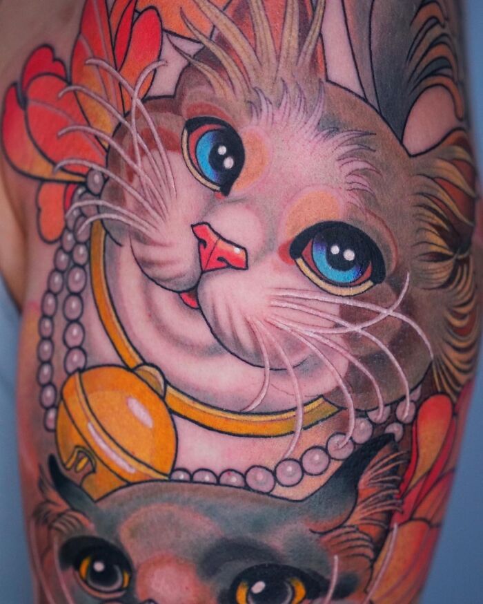 Wait, They Actually Tattooed Their Pets? 37 Awesome Cat & Dog Tattoos That Make Us Go 'Aww!'