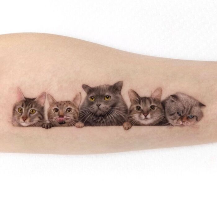 Wait, They Actually Tattooed Their Pets? 37 Awesome Cat & Dog Tattoos That Make Us Go 'Aww!'