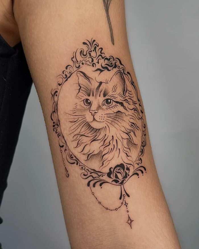 Wait, They Actually Tattooed Their Pets? 37 Awesome Cat & Dog Tattoos That Make Us Go 'Aww!'