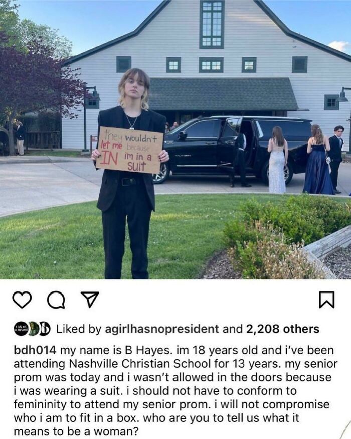 Prom Drama: Suit? Not Allowed!