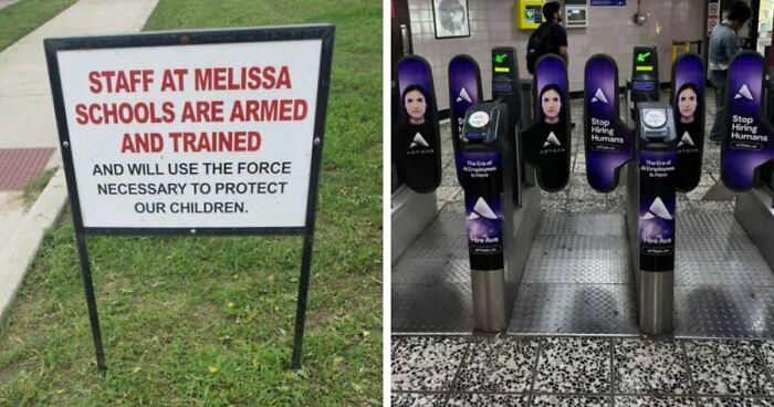 Wait, They Actually Took Photos Of This? Welcome To Dystopian America!