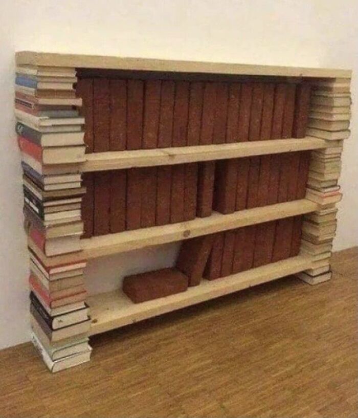 I Made A Bookshelf For My Brick Collection, Because Why Not?