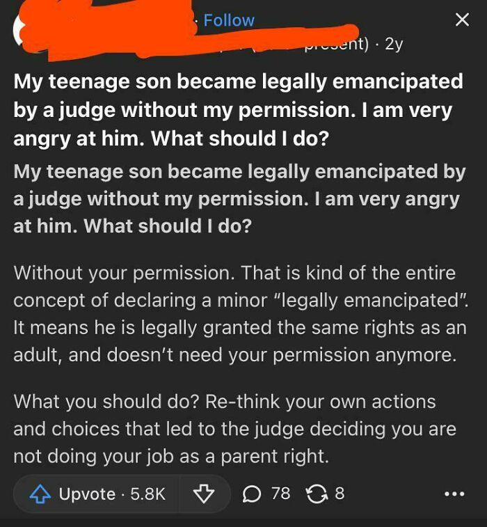 When That Parent Has No Clue About How Legal Stuff Works…