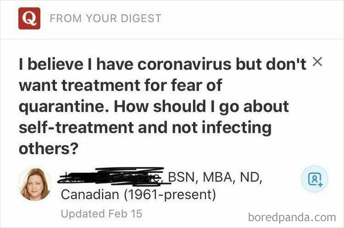 How To Treat Corona Without Telling Your Doctor? Sure, Why Not.