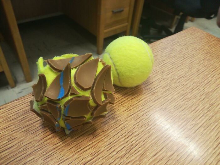 Inside of a Tennis Ball Lookin’ Delicious?