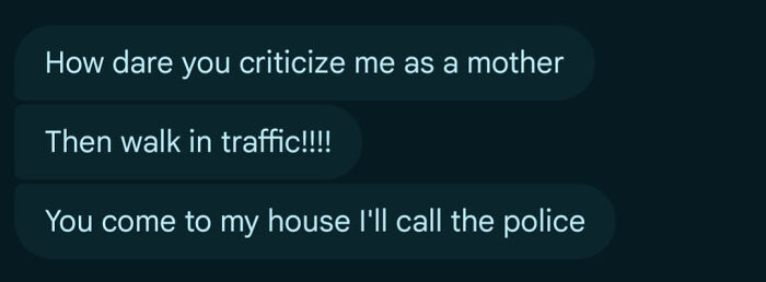 Mom Told Me to Walk Into Traffic. Yep, That Happened