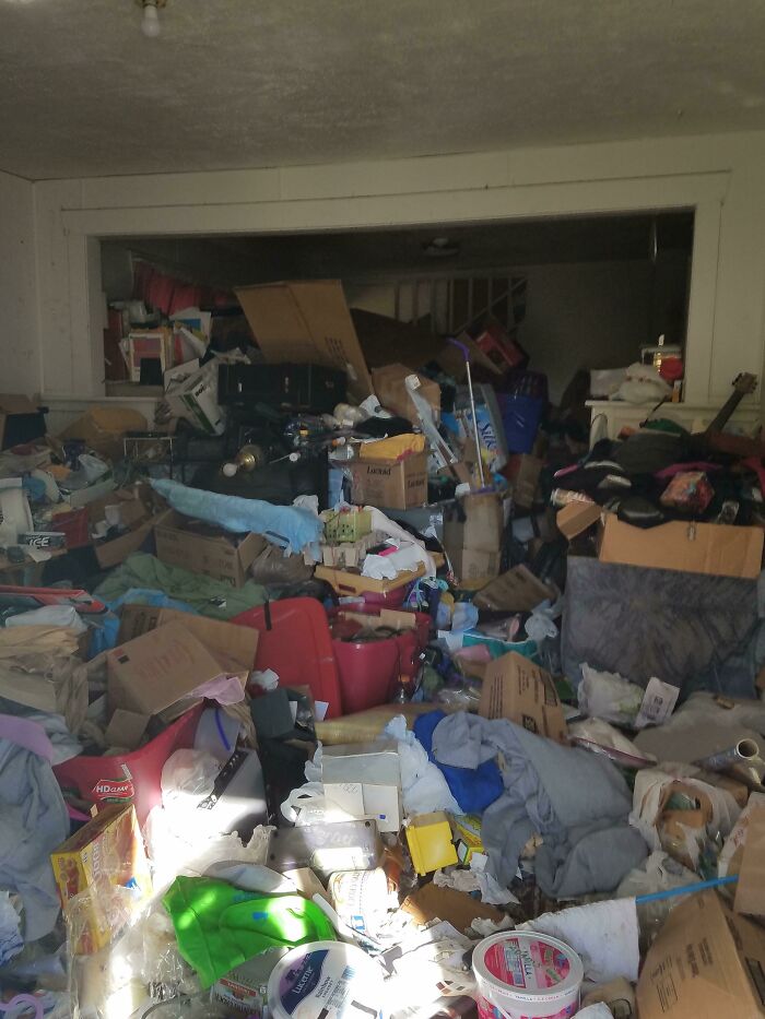 Our Hoarder Neighbors Got Evicted—Here’s What’s Left At The Front Door