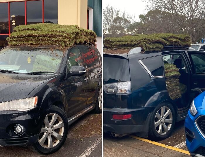 When Bunnings Offers A Free Trailer But This Guy's Too Proud To Borrow One