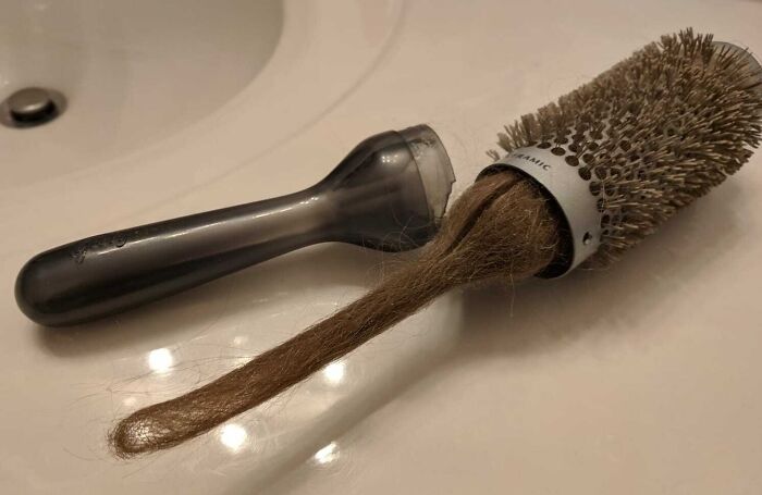 My Wife’s Brush Handle Just Decided To Break Off Mid-Use