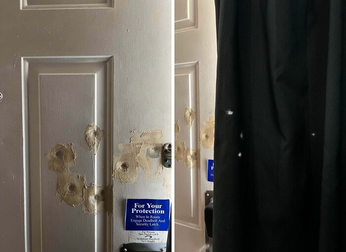 Motel 6 Said “We’ll Leave The Holes On For You”... Um, What?