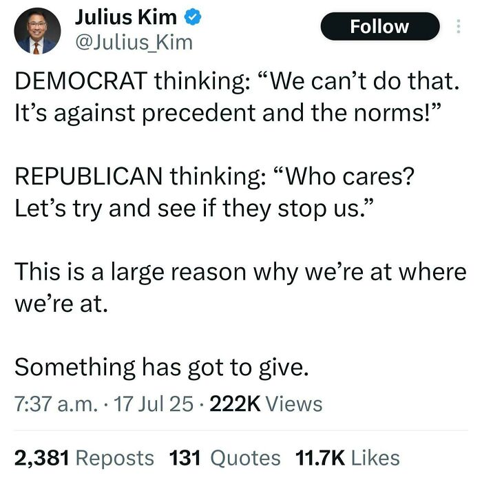 Dems? Clueless On How To Play The Game