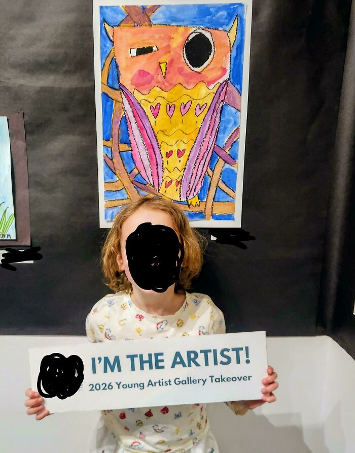My 6-Year-Old Daughter’s Art Show Debut!