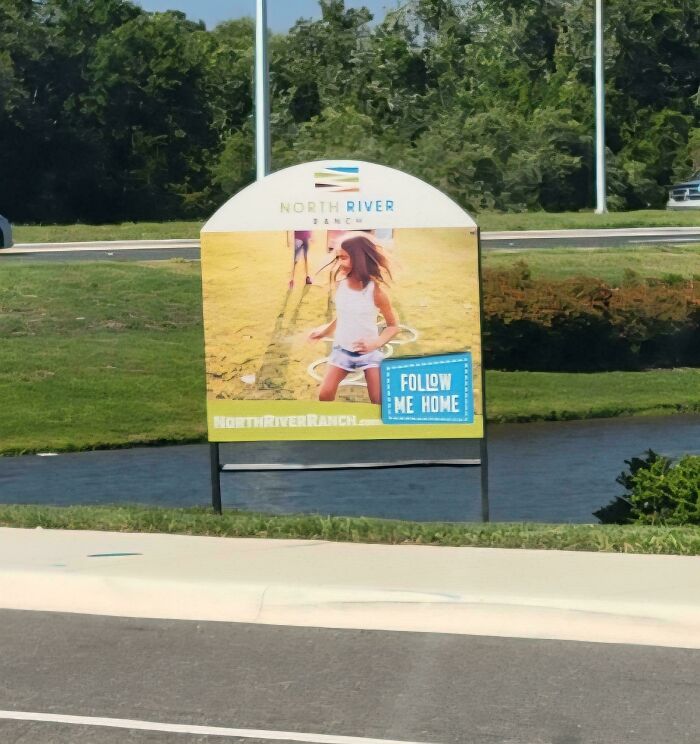 This Sign Makes You Wonder If It’s Telling You To Follow The Kid Home