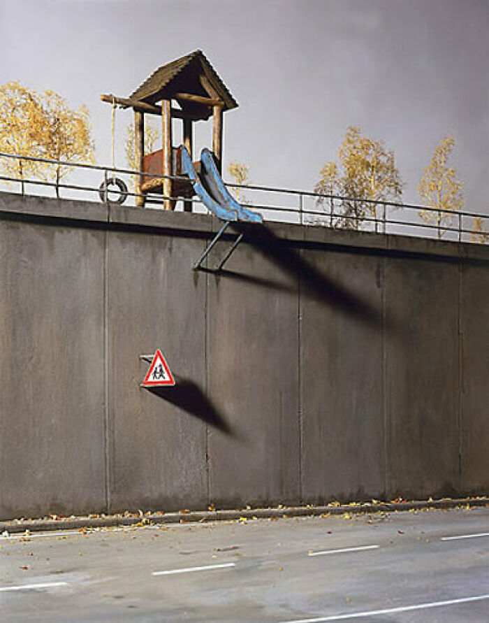 The Slide For Kids On The Naughty List