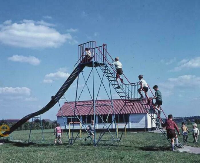 1970s Slide: Burn All Your Hopes (and Legs) in One Go