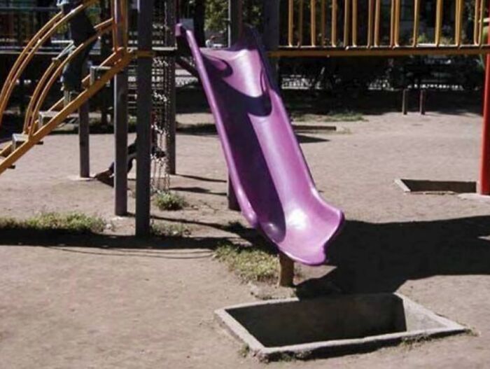 This Slide Just Wants To Drop You... Hard