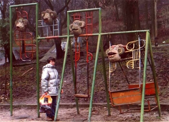 Old Playground Pics That Make Your Skin Crawl