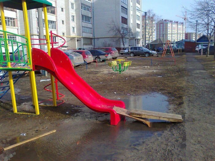Just Another Totally Normal Russian Playground (Not)