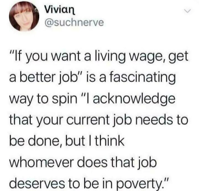 An Epic Clapback To ‘Get A Better Job’