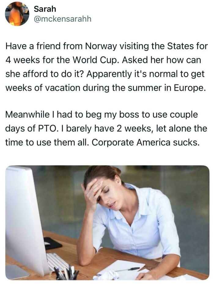 Is There A Job With Enough Vacation? Or Should I Move To Europe?