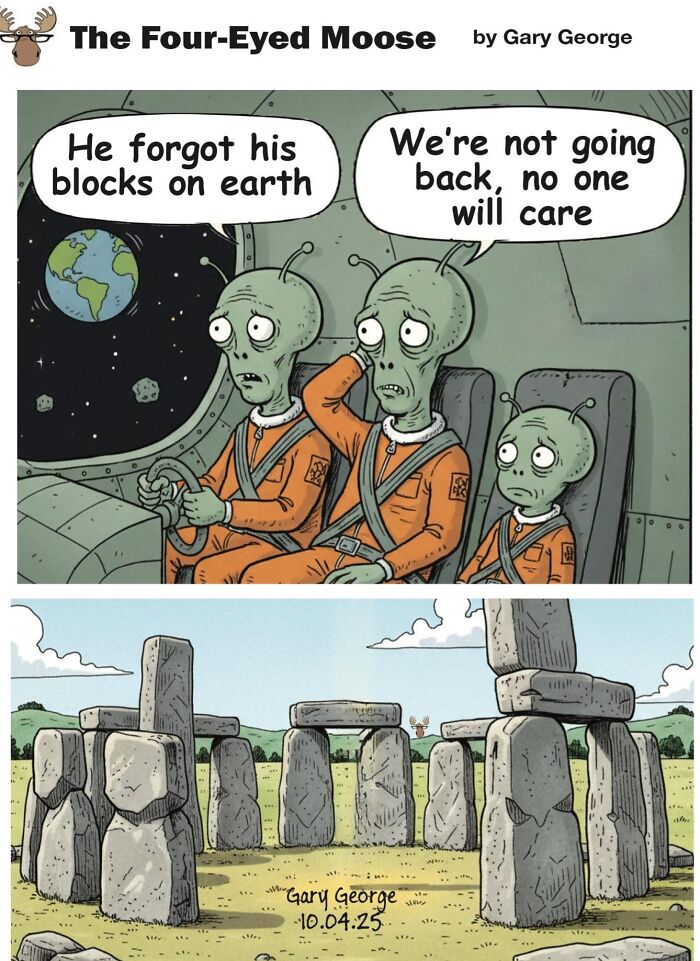 Let’s Dive Into 30 Totally Wacky Comics That Flip Everyday Life on Its Head