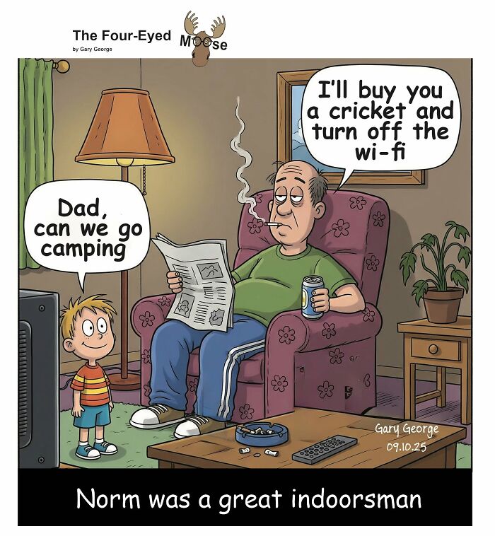 Let’s Dive Into 30 Totally Wacky Comics That Flip Everyday Life on Its Head