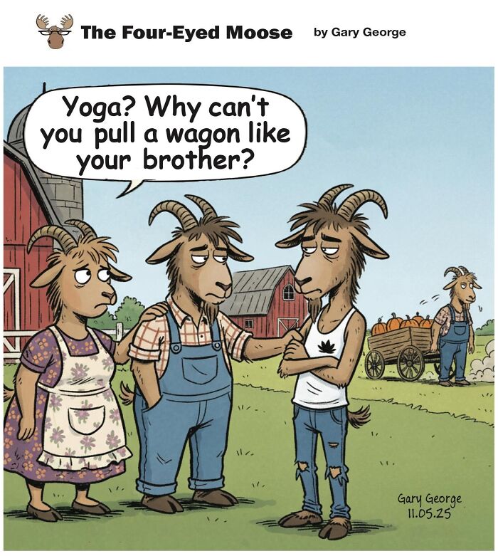 Let’s Dive Into 30 Totally Wacky Comics That Flip Everyday Life on Its Head