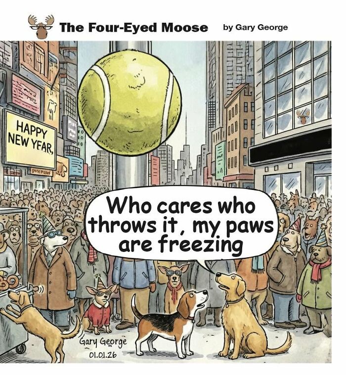 Let’s Dive Into 30 Totally Wacky Comics That Flip Everyday Life on Its Head
