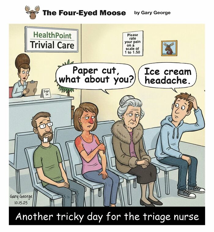 Let’s Dive Into 30 Totally Wacky Comics That Flip Everyday Life on Its Head