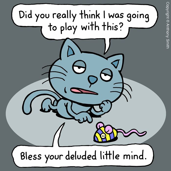 Cats Will Do What They Want: 30 Hilarious ‘Cattitude’ Comics That Nail Cat Logic