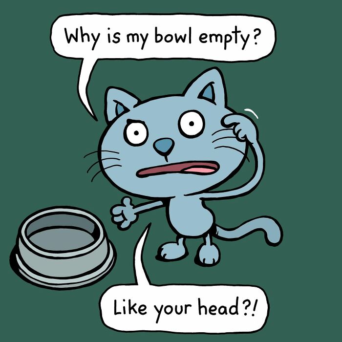 Cats Will Do What They Want: 30 Hilarious ‘Cattitude’ Comics That Nail Cat Logic