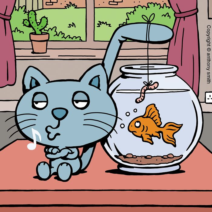 Cats Will Do What They Want: 30 Hilarious ‘Cattitude’ Comics That Nail Cat Logic