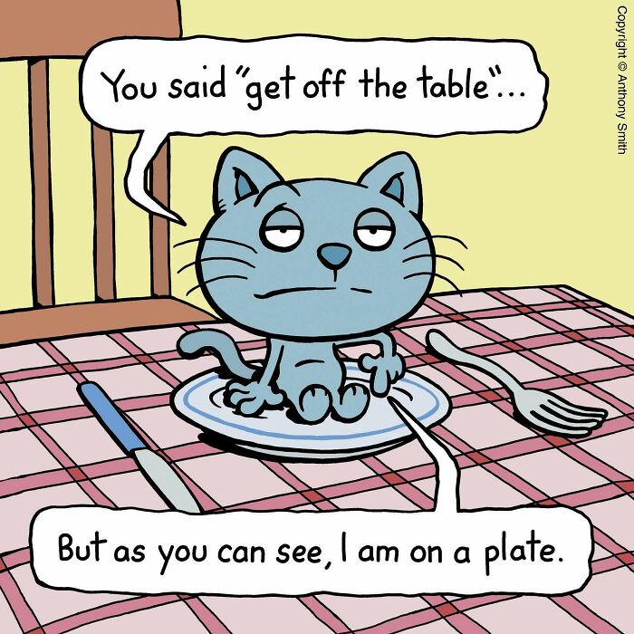 Cats Will Do What They Want: 30 Hilarious ‘Cattitude’ Comics That Nail Cat Logic