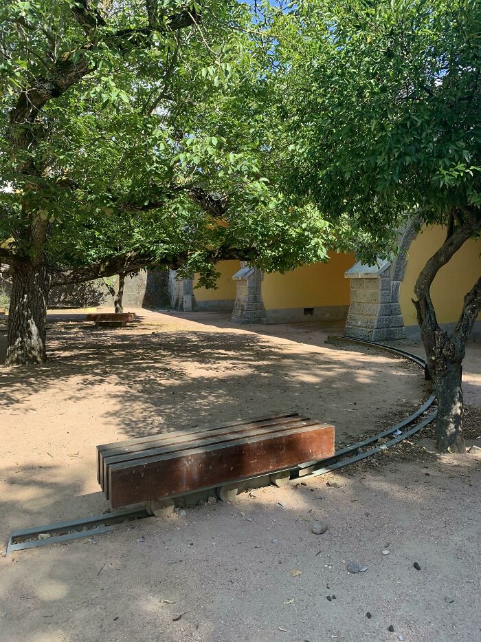Benches on Rails? So You Can Chill Forever in the Shade
